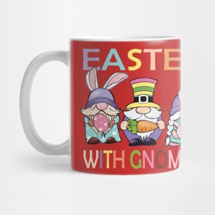 happy easter with gnomies Mug